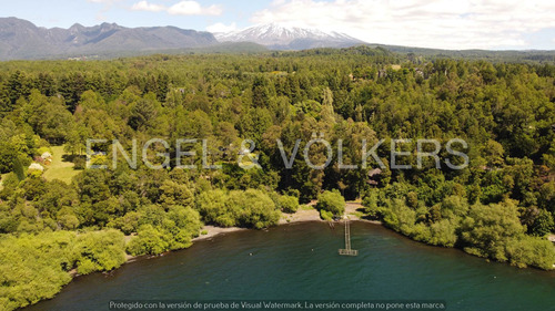 Terreno Con Orilla De Lago En Pucón