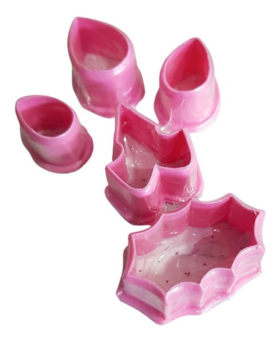 Cortantes Para Flores N°3 X 5 Uniades Parpen Cs3 Reposteria