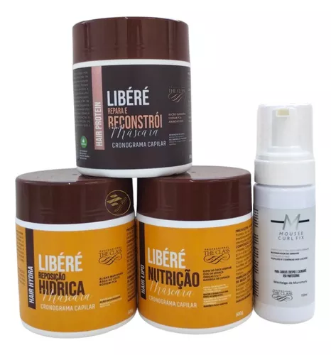 Kit Cronograma Libere E Mousse 500gr The Class