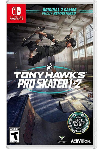 Imagen 1 de 3 de Tony Hawk's Pro Skater 1 + 2 - Nintendo Switch