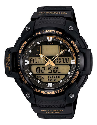 Relógio de pulso Casio Sgw-400h-1b2vdr