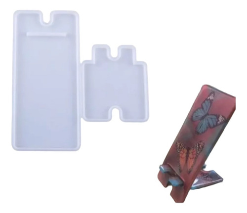 Molde Silicona Para Porta Celular Para Resina Aiuartesanas 