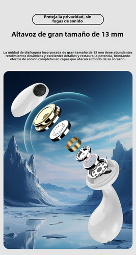 Q29 Audífonos In-ear Inalámbricos Blanco Auriculares Inalambricos Bluetooth 5.3 Con Microfono Audifonos Con Cancelacion De Ruido 1gb Memoria Deiaao