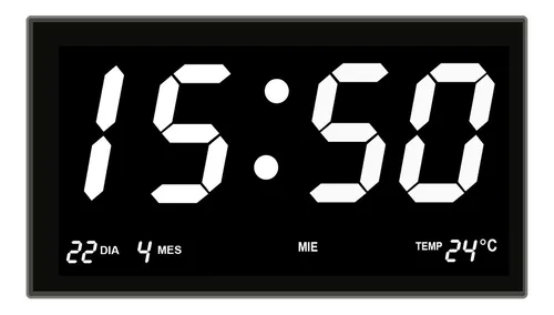 Reloj digital de pared mercado libre new arrivals
