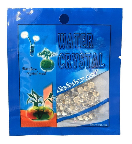 Imagen 1 de 4 de Bolitas Hidrogel Transparentes Perlas Biogel Crecen Agua X10