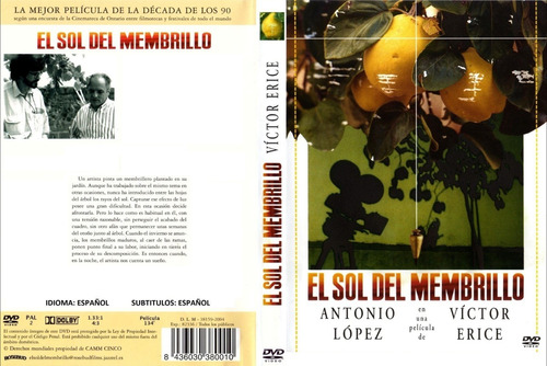 El Sol Del Membrillo - Victor Erice - Pintura - Dvd