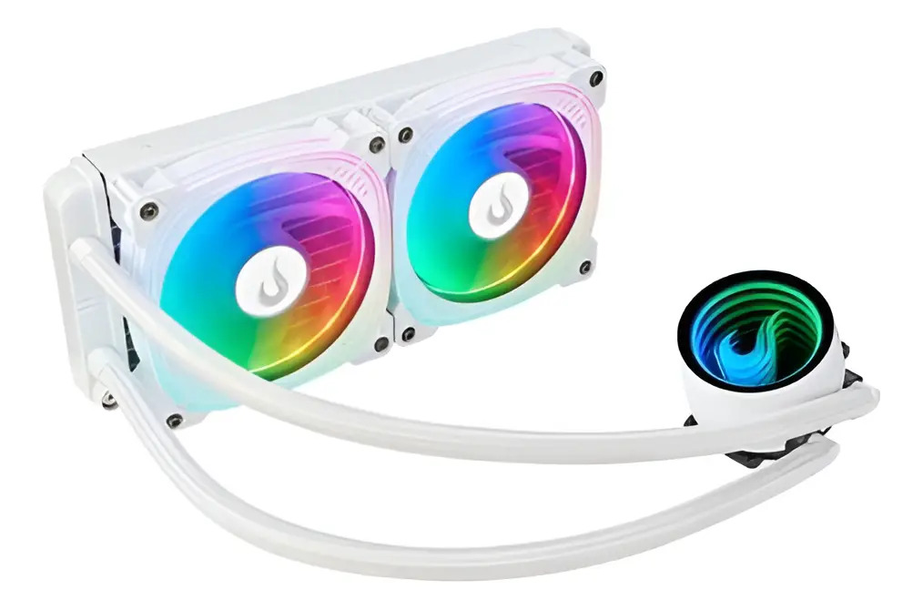 Water Cooler Gamer Rise Mode Aura Frost, 240mm Argb, Branco