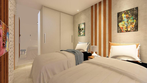 Imagem 24 de 30 de Apartamento Em Canto Do Forte, Praia Grande/sp De 65m² 2 Quartos À Venda Por R$ 320.000,00 - Ap1735568-s