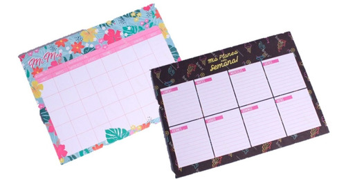 Planner Semanal Varios Diseños