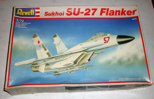 Modelo Avion Revell Su-27 Flankeri 1:72 (mr2023) (Usado)