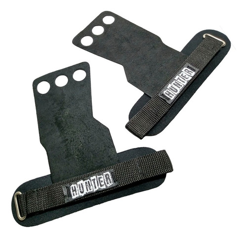 Hand Grip Power Para Cross Pull Up Lpo Fit 3 Furos Funcional Cor Preto Tamanho G