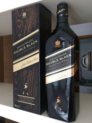 Whisky Johnnie Walker Double Black De 1l Original