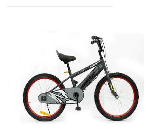 Imagen 1 de 10 de Bicicleta Para Niño Rodado 20 Color Gris Marca Randers