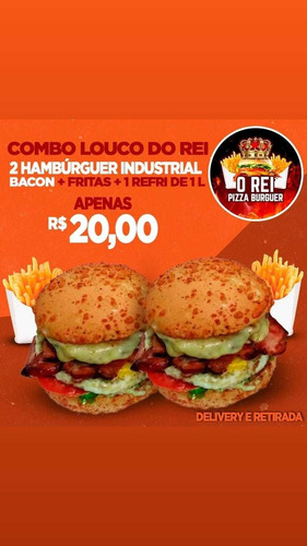 Imagem 2 de 5 de Pizza E Hambúrguer