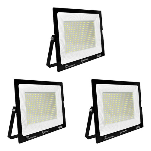 Reflector Led Exterior 150w Paquete 3 Pzs Tianlai R28w150