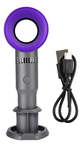 Ventilador Sin Aspas Mini Ventilador Portátil Usb Recargable