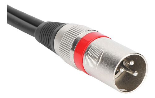 Cabo Jorindo Jd6067 0,3 M Xlr Macho Para Duplo Xlr Fêmea Tip