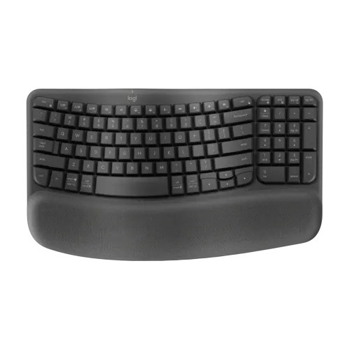 Teclado Inalambrico Bluetooth Logitech Wave Keys Negro