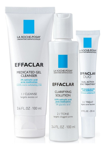 Sistema Tratamiento De Acné La Roche-posay Effaclar