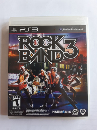 Imagen 1 de 1 de Rock Band 3 Ps3 Fisico Usado