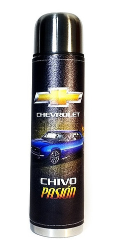 Imagen 2 de 7 de Equipo De Mate Completo Chevrolet Cuero Set Kit Matero