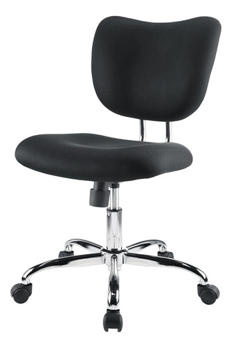 Realspace Jancy Mesh Low-back Task Chair, Black/chrome, Bifm