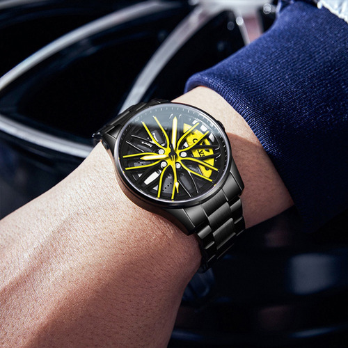 Relojes Luminosos De Cuarzo Inoxidable Olevs 9937