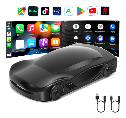 M Carkumi Adaptador De Carplay Wireless Android Auto Y Carpl