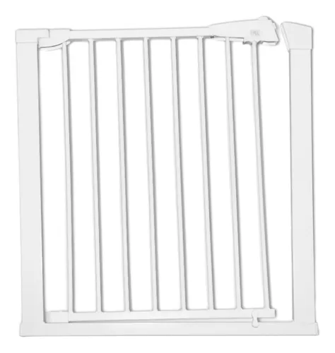 Puerta De Seguridad Niños Bebe Metalica Extensible Escalera 