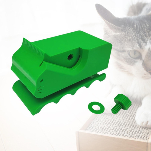 Máquina Cortadora De Cartón Con Impresión 3d Verde