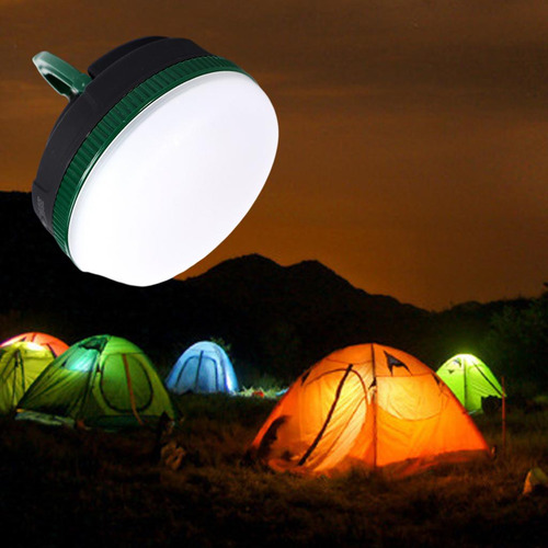 2 Mini Iluminación Colgante De Trabajo Nocturno A Verde