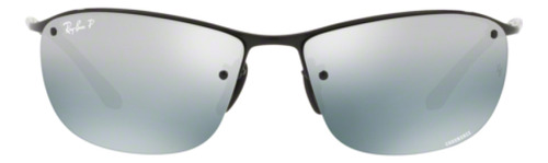 Lente Prata Ray-ban Rb 3542 002/5l 63 Polarizado Rb3542