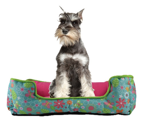 Cama Vintage Perro Tela Suave Resistente Lavable Fancy Pets