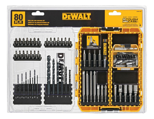 Juego De Destornilladores X 80 Pzs Dewalt Dwamf1280