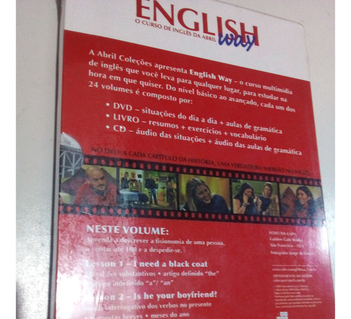 English Way 3-o Curso De Inglês Da Abril (lacrado)).