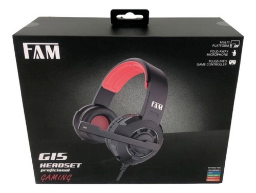 Fone Headset Gamer Com Microfone G15 Fam