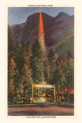 Libro The Vintage Journal Fire Fall, Glacier Point, Yosem...