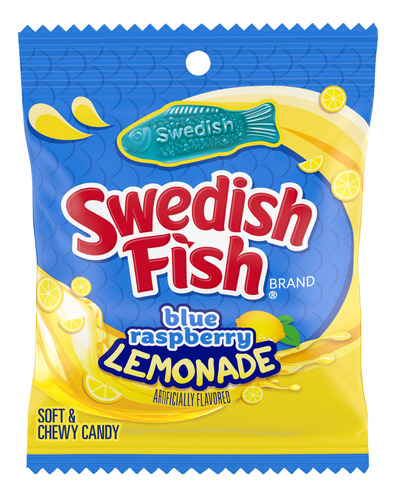 Swedish Fish Caramelo Suave Y Masticable De Limonada De Fram