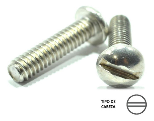 Kit Tornillo Gota Ranurada Inox. Nc 5/32'' X 5/8'' (50 Pzs)