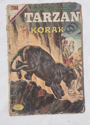Historieta Comic Antiguo * Tarzan * N° 230 Deteriorad Novar