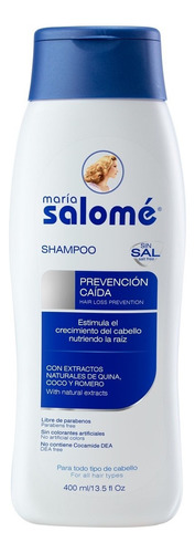 Shampoo Tradicional Prevención Caída María Salomé