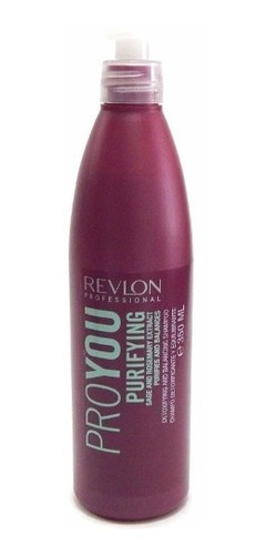 Shampoo Revlon Pro You Purifying Equilibra Pelo Graso 350ml