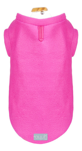 Agasalho De Inverno Soft Pink Tamanho Gg Para Cachorro Até 11kg