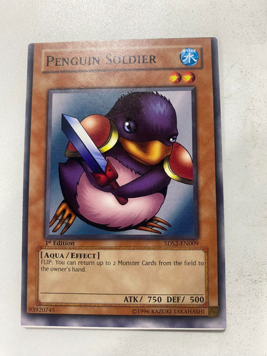 Penguin Soldier ( Mal Cortada ) Comun Yugioh