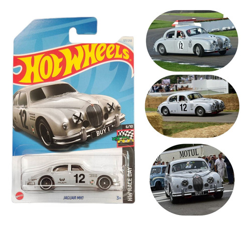 Hot Wheels Jaguar Mk1 Hw Race Day