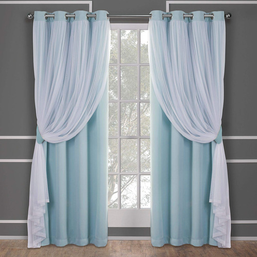 Exclusive Home Catarina - Par De Paneles De Cortinas Opacas