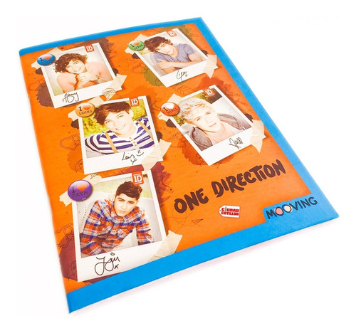 Cuaderno One Direction 48hojas Rayado Infantil-cc