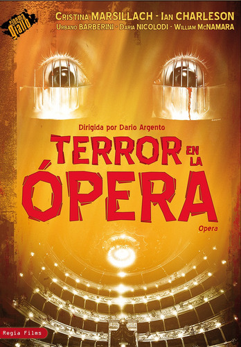 Dvd Opera / Terror En La Opera / De Dario Argento