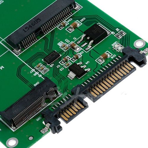 Adaptador Ssd Ngff M.2 B+m Msata A Sata Iii 3. Doble Puerto