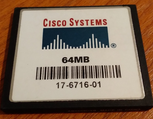 Memoria Compact Flash Cisco Systems 64 Mb. 